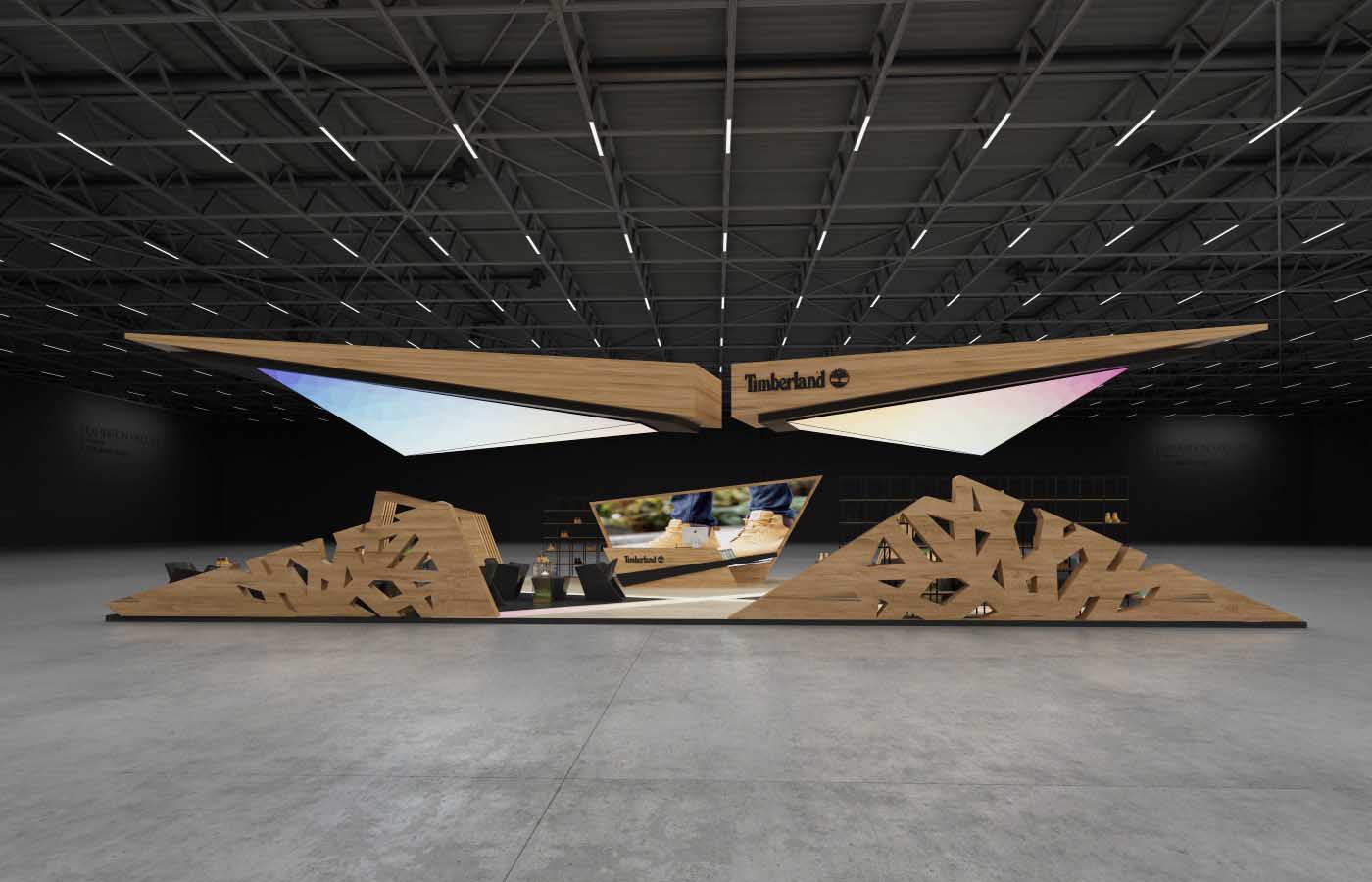 TIMBERLAND服饰展-深圳服装展展台设计