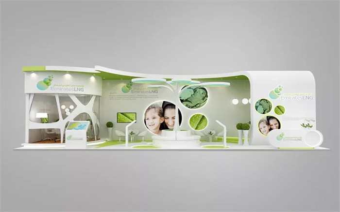 EmiratesLNG-广州新能源展展台设计