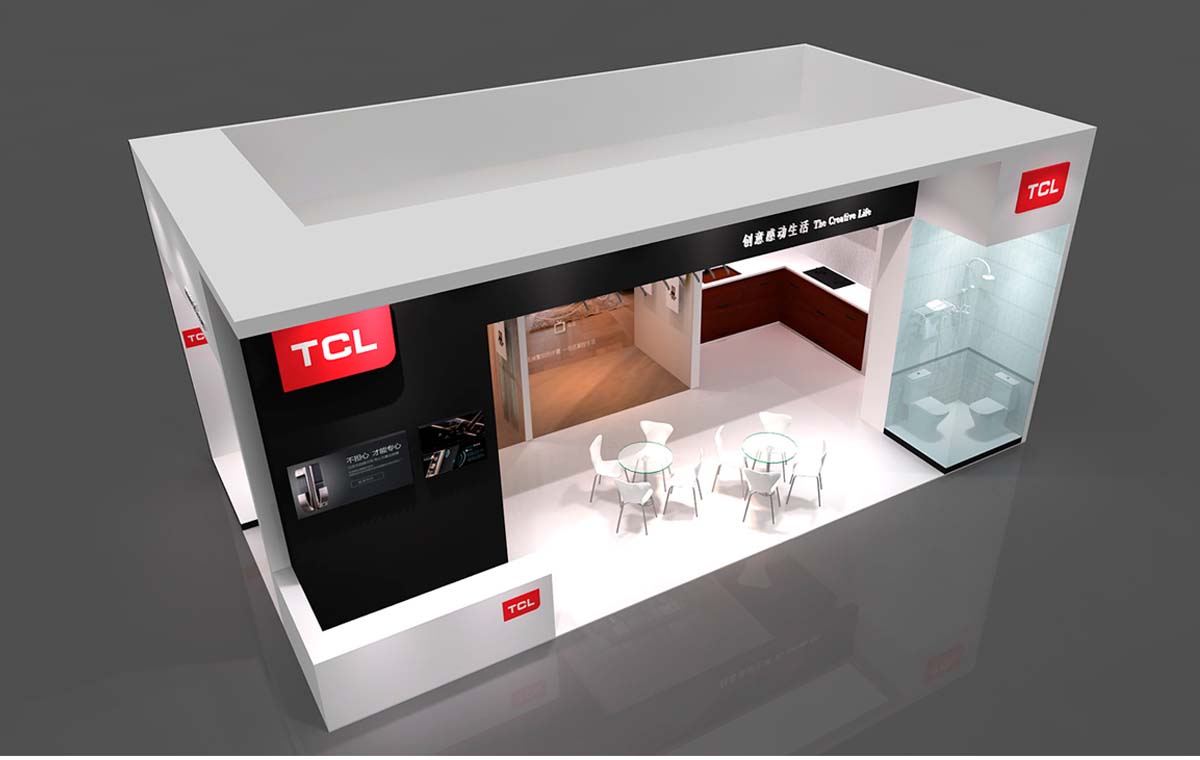 灯光音响展展位设计