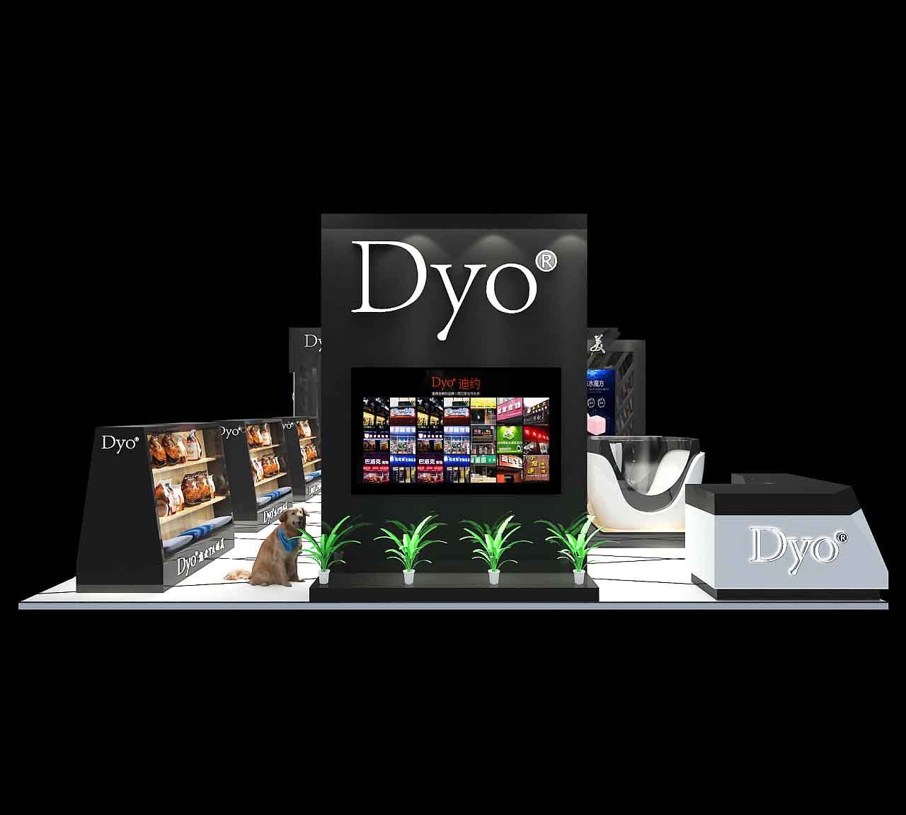 国外展会设计搭建